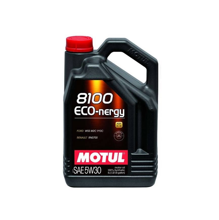 Jaguar Land Rover Engine Oil (5w30) (5 Liter) (ECO-Nergy 8100) - Motul 102898